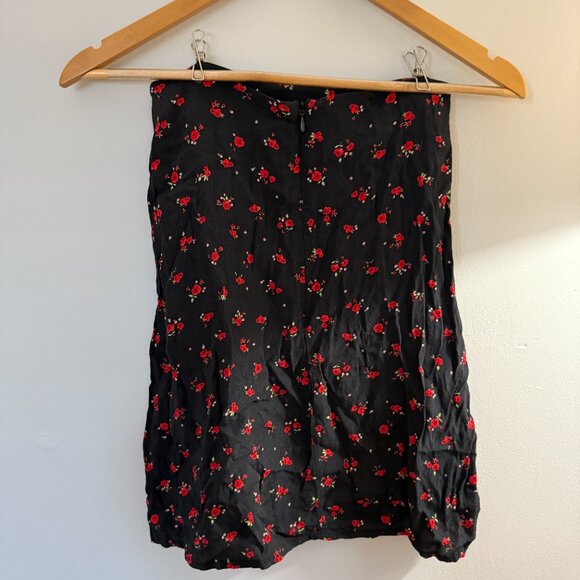 Brandy Melville Clare Floral Mini Skirt XS/S - Picture 4 of 5